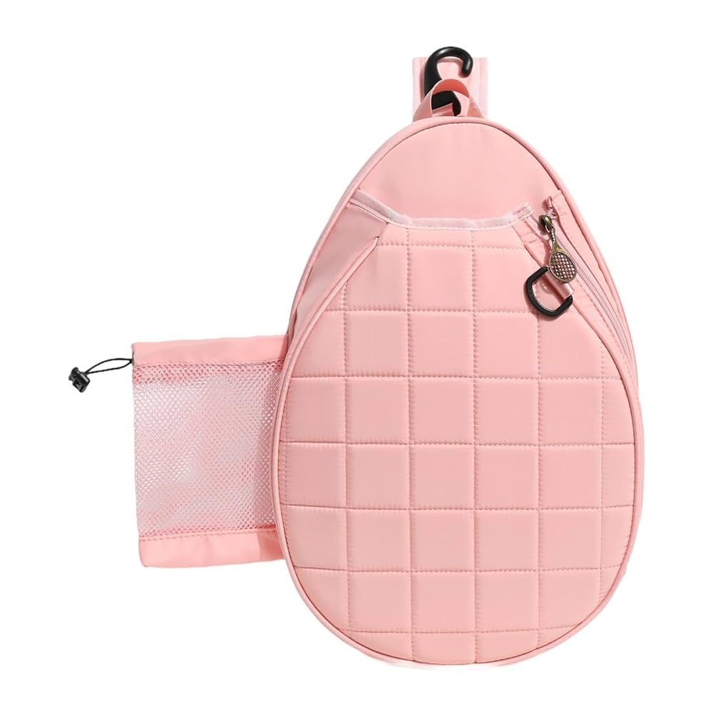 ピックルボール テニス ラケットバッグ バックパック ピンク Amazon.co.jp: rockible ピックルボール用バックパック テニス用